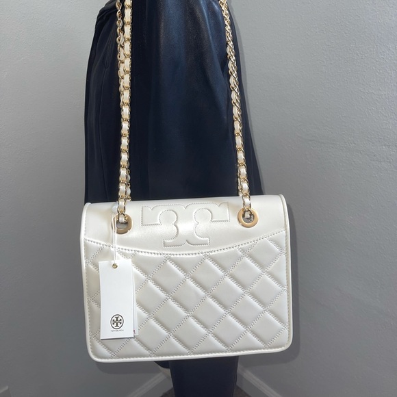 ‼️SOLD‼️Tory Burch savanna leather crossbody 💜💜 - Picture 9 of 9